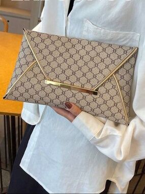 Oversized Clutch Handbag for Women
